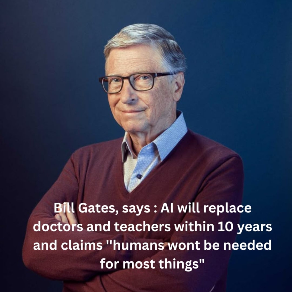 AI will replace teachers in 10 years