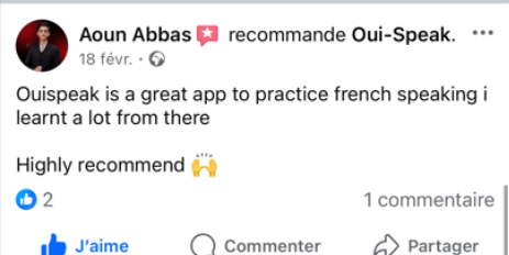 French learning app